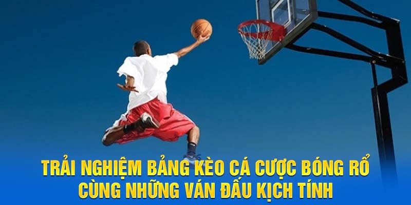 Trải nghiệm bảng kèo cá cược bóng rổ cùng những ván đấu kịch tính